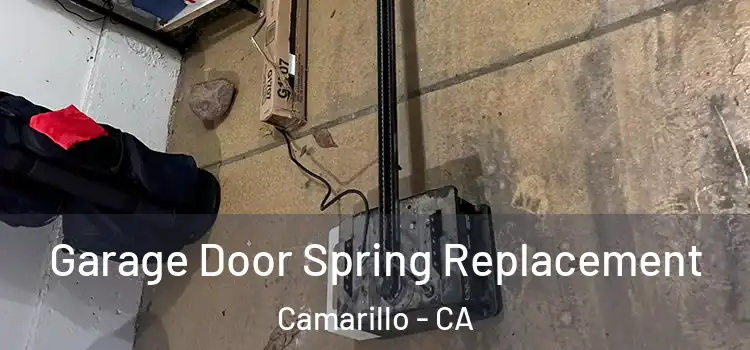  Garage Door Spring Replacement Camarillo - CA